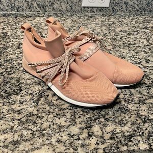 Size 9 1/2  rose pink sneakers